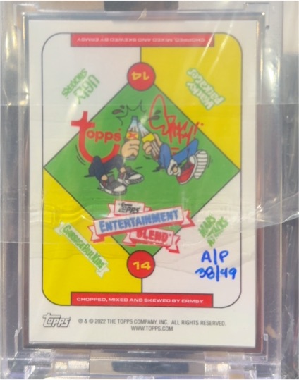 2022 Topps x Ermsy Entertainment Blend #14 Buggy Betty — front