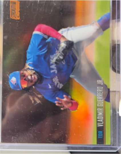 2021 Topps Stadium Club Chrome #172 Vladimir Guerrero Jr. — front