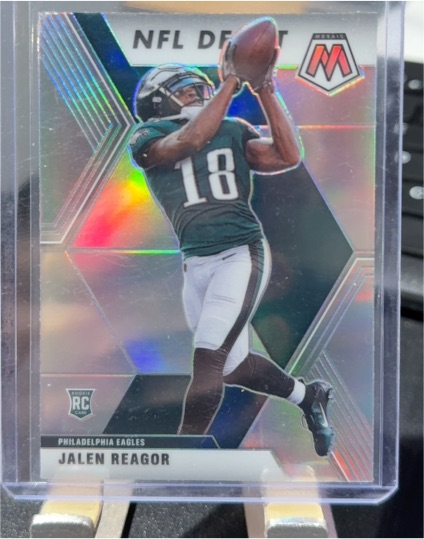 2020 Panini Mosaic #271 Jalen Reagor NFL Debut Rookie — front