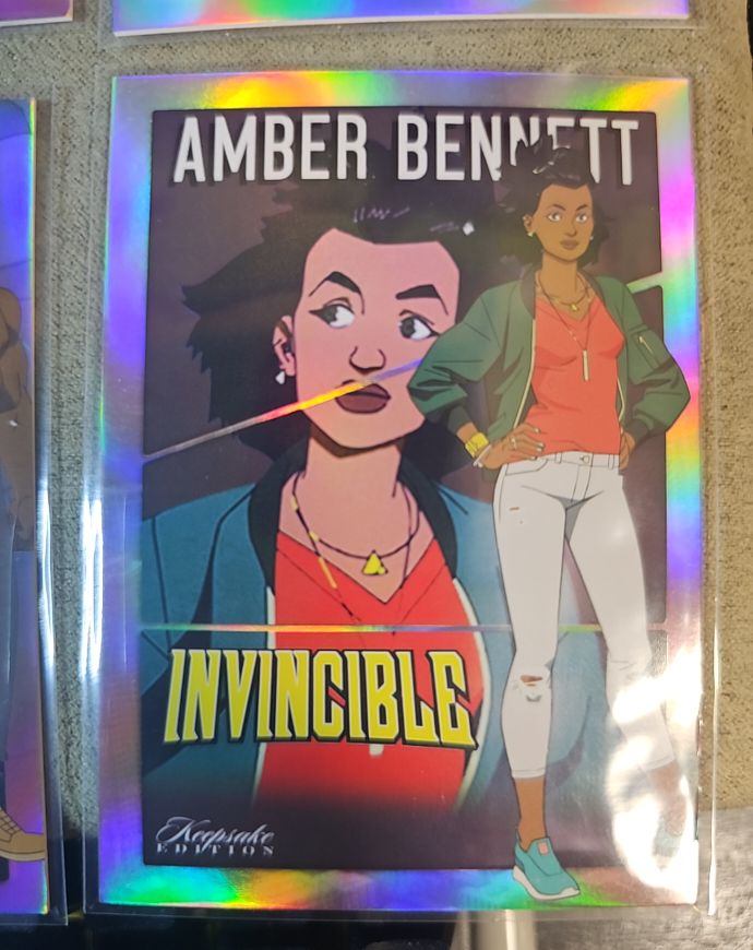 2025 Keepsake Invincible #190 Amber Bennett — front