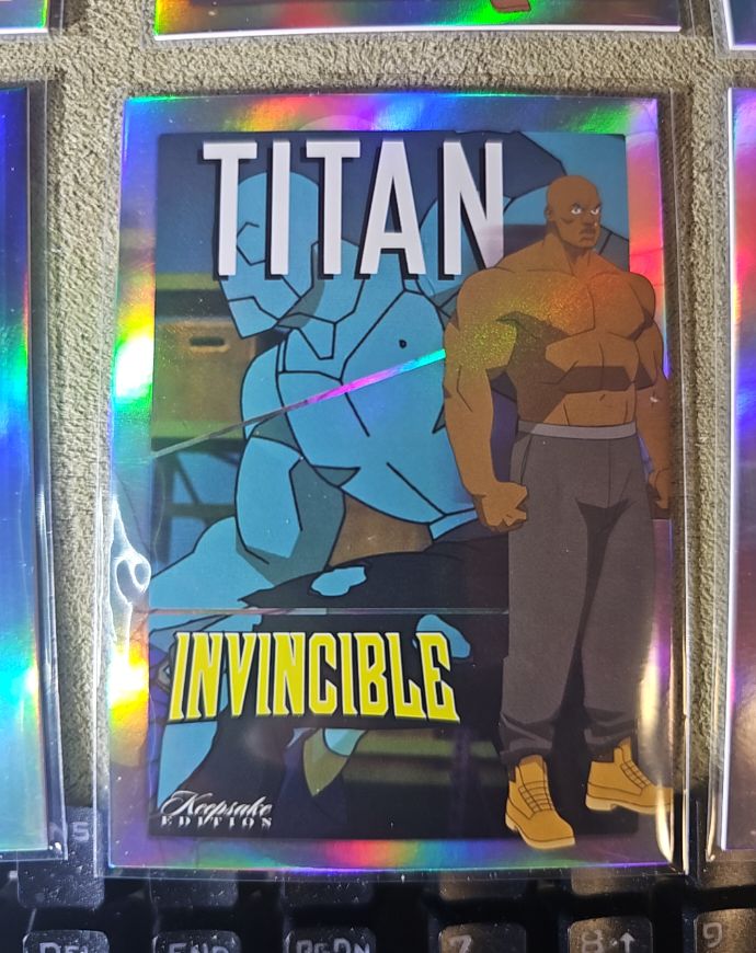 2025 Keepsake Invincible Season 1 #186 Titan — front
