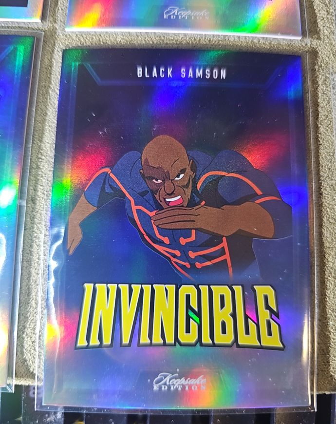 2025 Keepsake Invincible #47 Black Samson — front