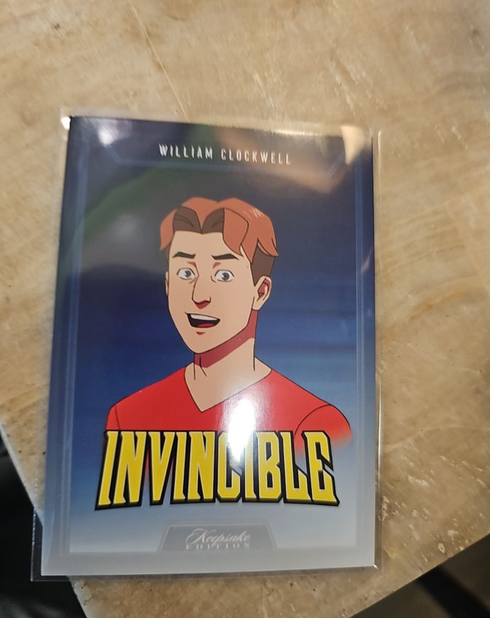 2025 Keepsake Invincible #139 William Clockwell — front