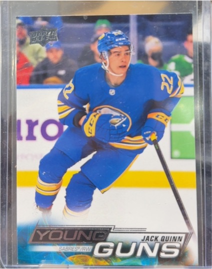 2022-23 Upper Deck Series 1 #204 Jack Quinn — front