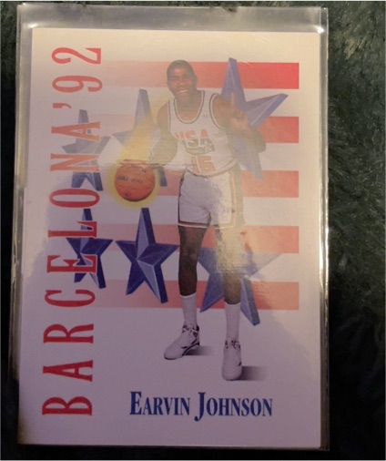 1991-92 Skybox #533 Earvin Johnson — front