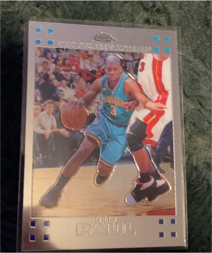 2007-08 Topps Chrome #40 Chris Paul — front