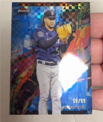 2024 Topps Finest #81 Luis Castillo — front