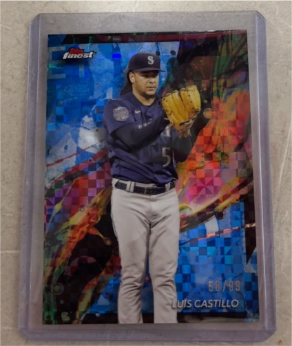 2024 Topps Finest #81 Luis Castillo — front