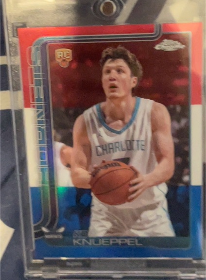 2025-26 Topps Chrome #254 Kon Knueppel — front