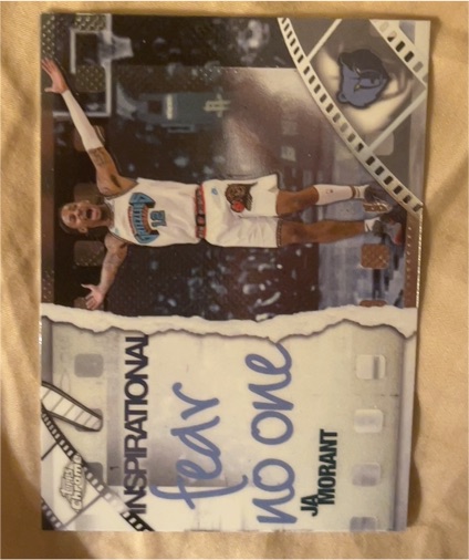 2025-26 Topps Chrome #IP-15 Ja Morant Inspirational — front