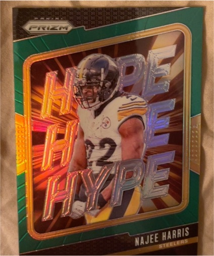 2024 Panini Prizm #6 Najee Harris Hype Green Prizm — front