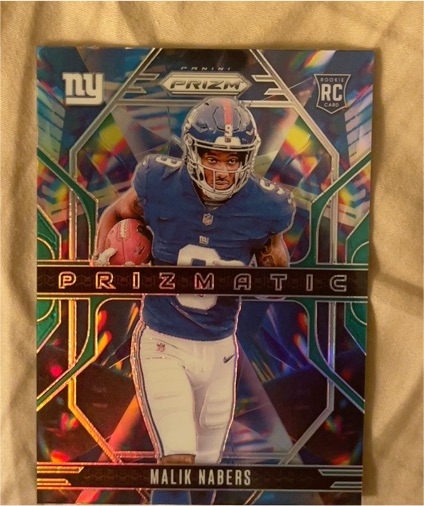 2024 Panini Prizm #13 Malik Nabers Prizmatic — front