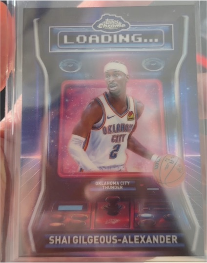2025-26 Topps Chrome #LD-1 Shai Gilgeous-Alexander Loading — front