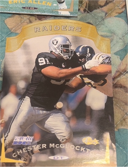1996 Classic Pro Line III DC #87 Chester McGlockton — front