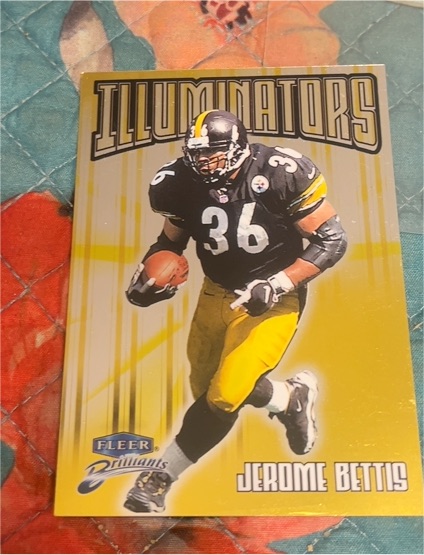 1998 Fleer Brilliants #9I Jerome Bettis Illuminators — front