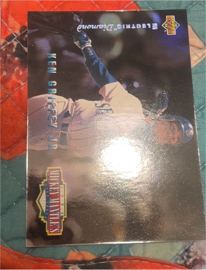 1994 Upper Deck Mickey Mantle's Long Shots #MM12 Ken Griffey Jr. — front