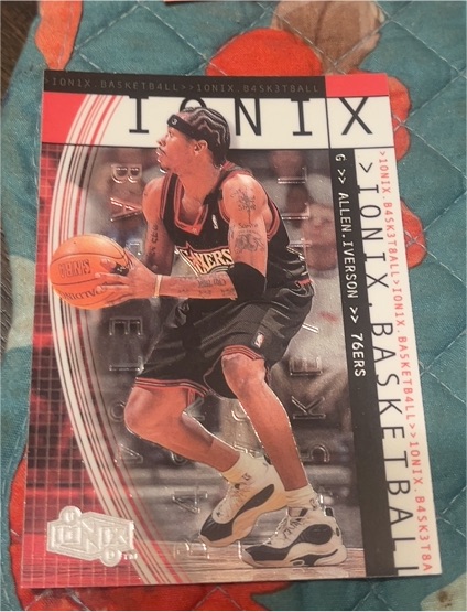1999-00 Upper Deck Ionix #39 Allen Iverson — front