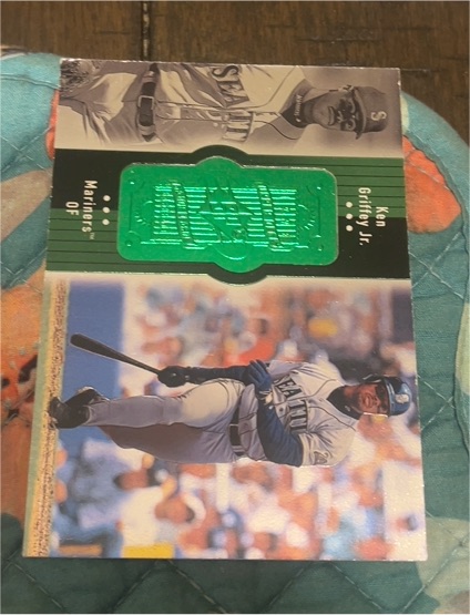 1998 Upper Deck SPx Finite Baseball Samples Promo #1 Ken Griffey Jr. — front