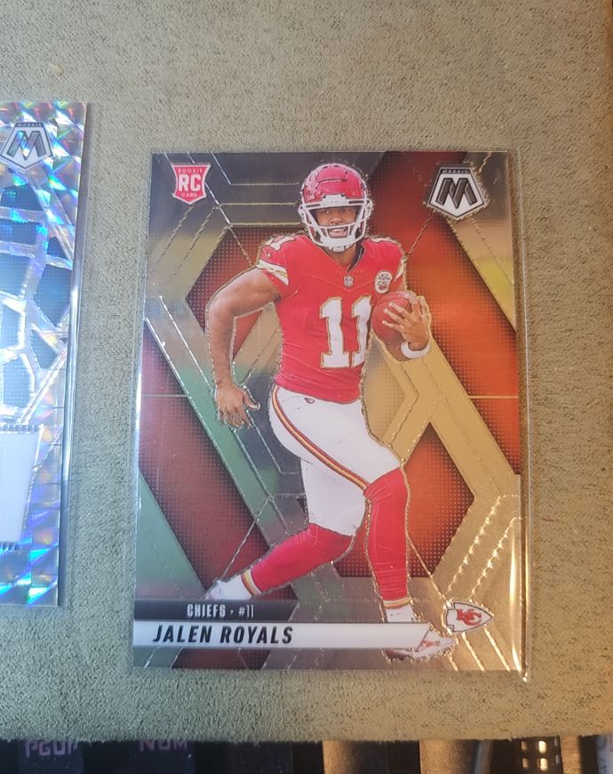 2025 Panini Mosaic #313 Jalen Royals — front
