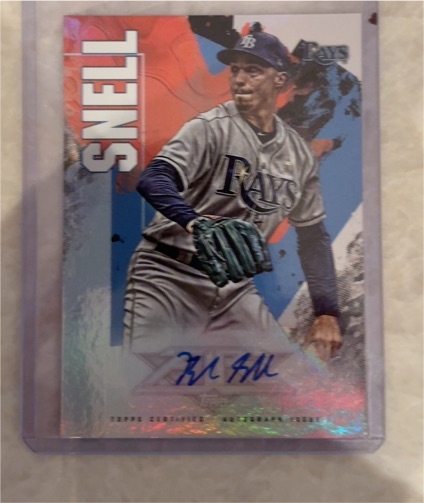 2019 Topps Fire #FA-BS Blake Snell — front