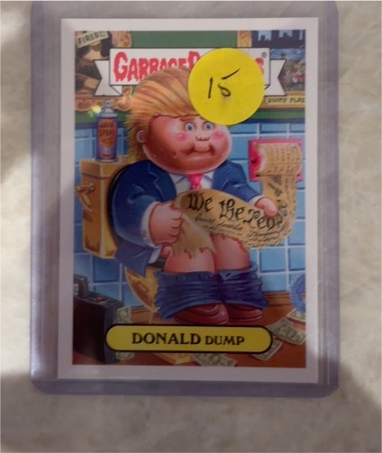 2016 Garbage Pail Kids #3a Donald Dump — front