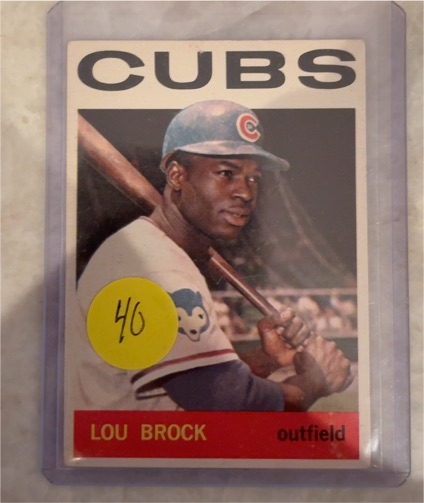 1964 Topps #29 Lou Brock — front