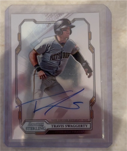 2019 Bowman Sterling #BSPA-TS Travis Swaggerty — front