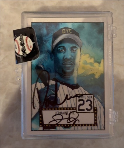 2020 Topps Project #23 Jermaine Dye — front