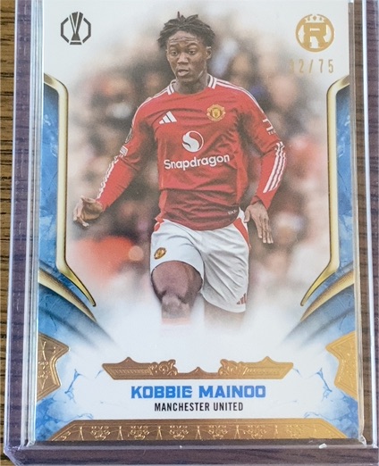 2024-25 Topps Reverence UEFA Club Competitions #8 Kobbie Mainoo — front