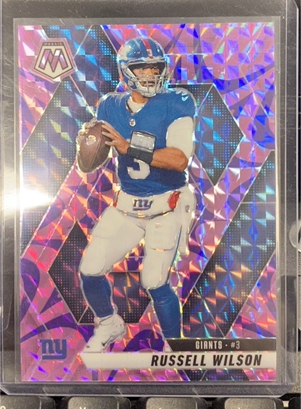 2025 Panini Mosaic #14 Russell Wilson — front
