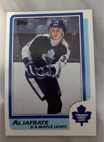 1986-87 Topps #26 Al Iafrate — front