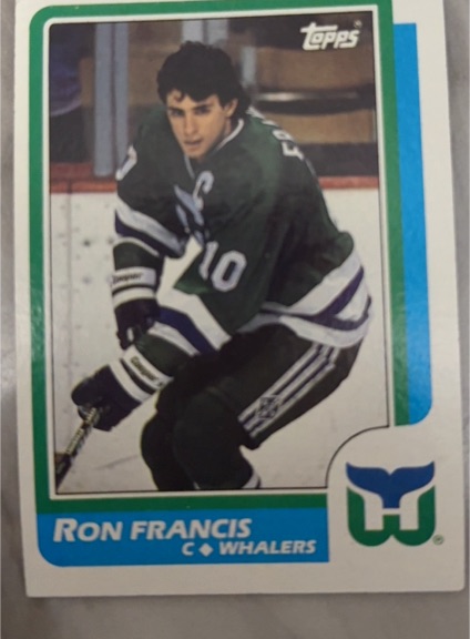 1986-87 O-Pee-Chee #43 Ron Francis — front