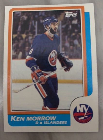1986-87 O-Pee-Chee #65 Ken Morrow — front