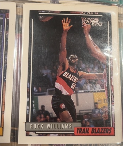 1992-93 Topps #196 Buck Williams — front