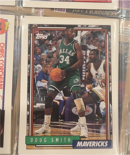 1992-93 Topps #46 Doug Smith — front