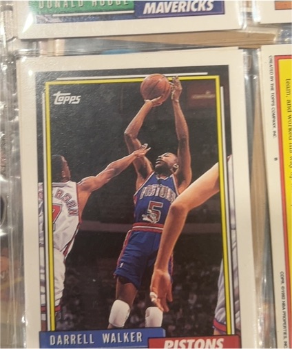 1992-93 Topps Gold #194 Darrell Walker — front