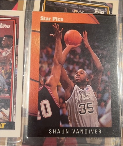 1991 Star Pics #62 Shaun Vandiver — front
