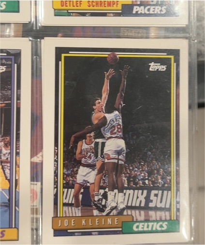 1992-93 Topps #41 Joe Kleine — front