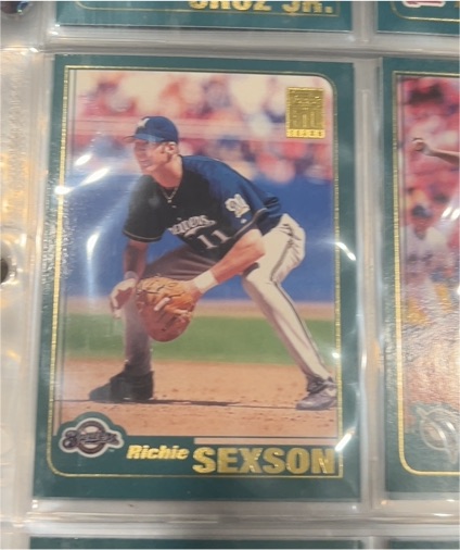 2001 Topps #715 Richie Sexson — front
