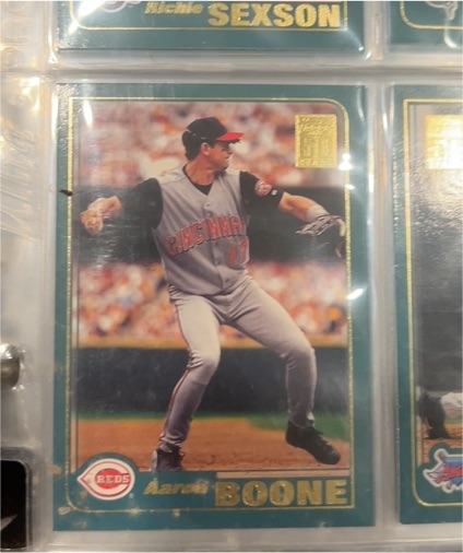 2001 Topps #79 Aaron Boone — front