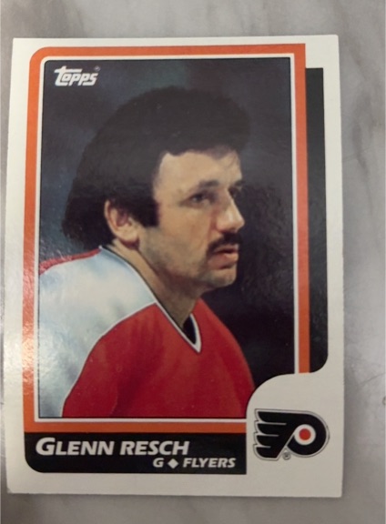 1986-87 Topps #158 Glenn Resch — front