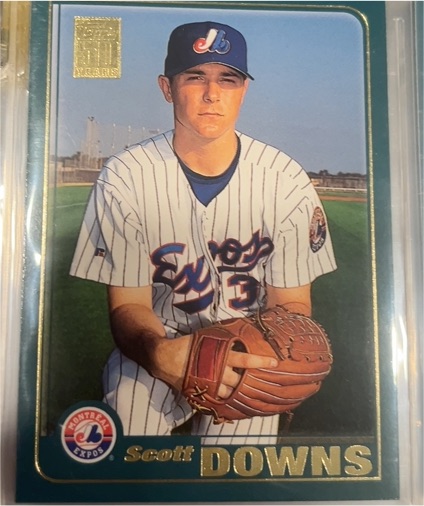 2001 Topps #496 Scott Downs — front