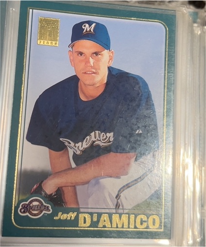 2001 Topps Traded #T181 Jeff D'Amico — front