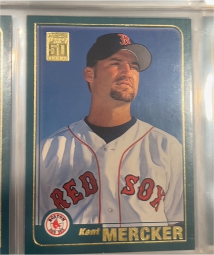 2001 Topps #500 Kent Mercker — front