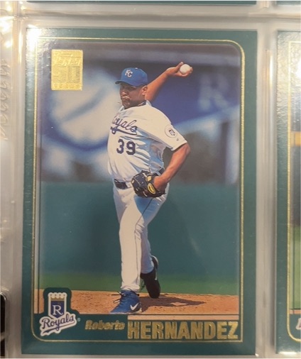 2001 Topps #502 Roberto Hernandez Royals — front