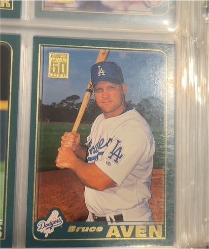 2001 Topps #504 Bruce Aven — front