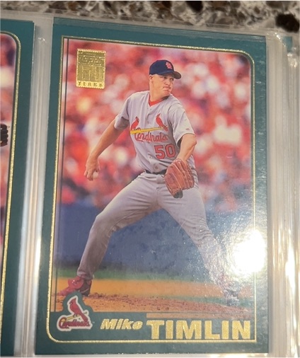 2001 Topps #624 Mike Timlin — front