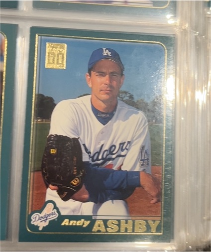 2001 Topps #630 Andy Ashby — front
