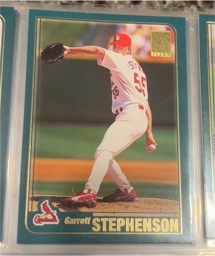2001 Topps #686 Garrett Stephenson — front