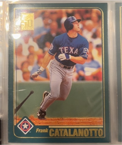 2001 Topps #700 Frank Catalanotto — front